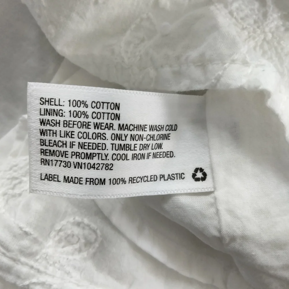 Genuine Kids from Oshkosh Girls White Tank Top Size 6X